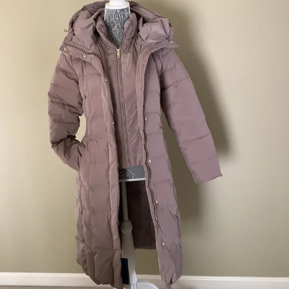 NWT COLE HAAN SIGNATURE HEAVY PUFFER COAT - Picture 2 of 8